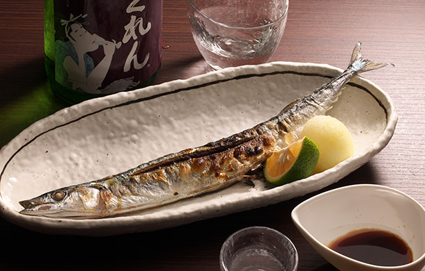 さんまの塩焼き